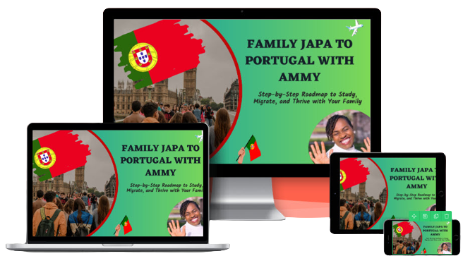 Family Japa To Portugal With Ammy